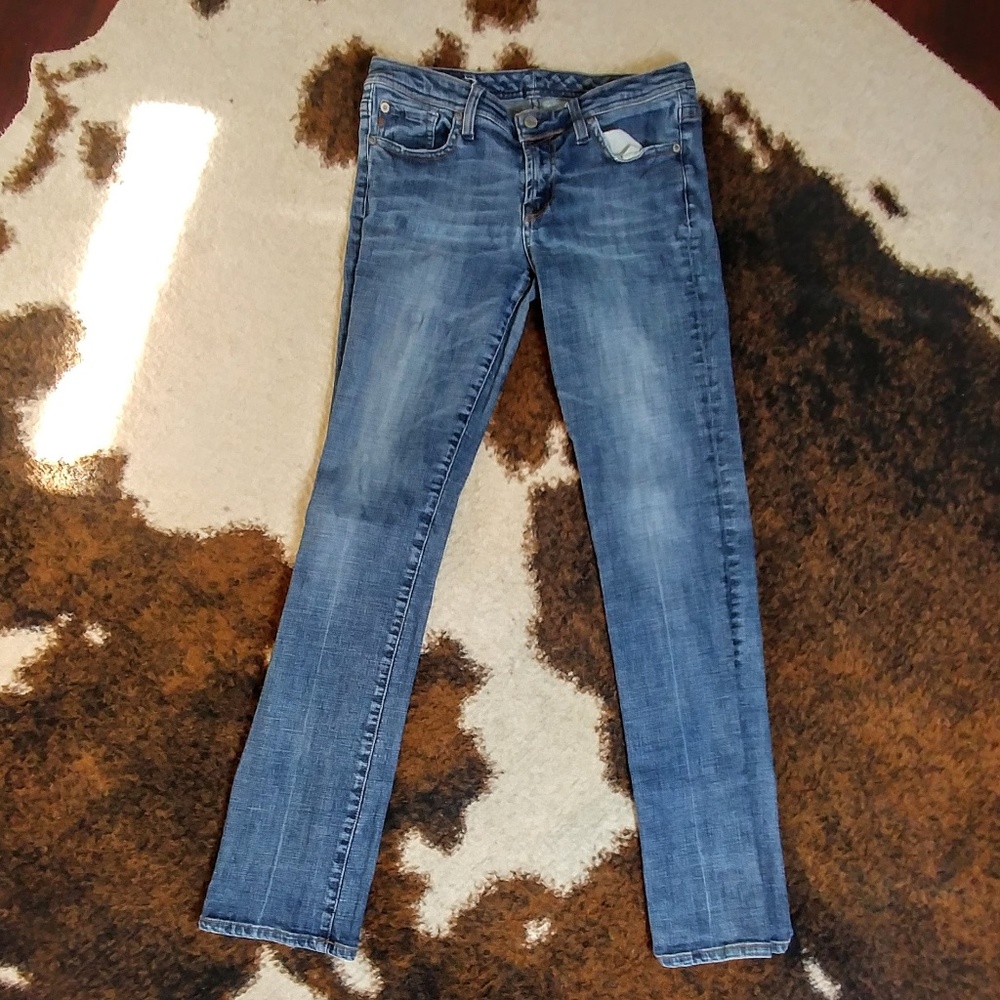 NWOT 7 for AMK jeans.size30  "prem.denim" str8 leg